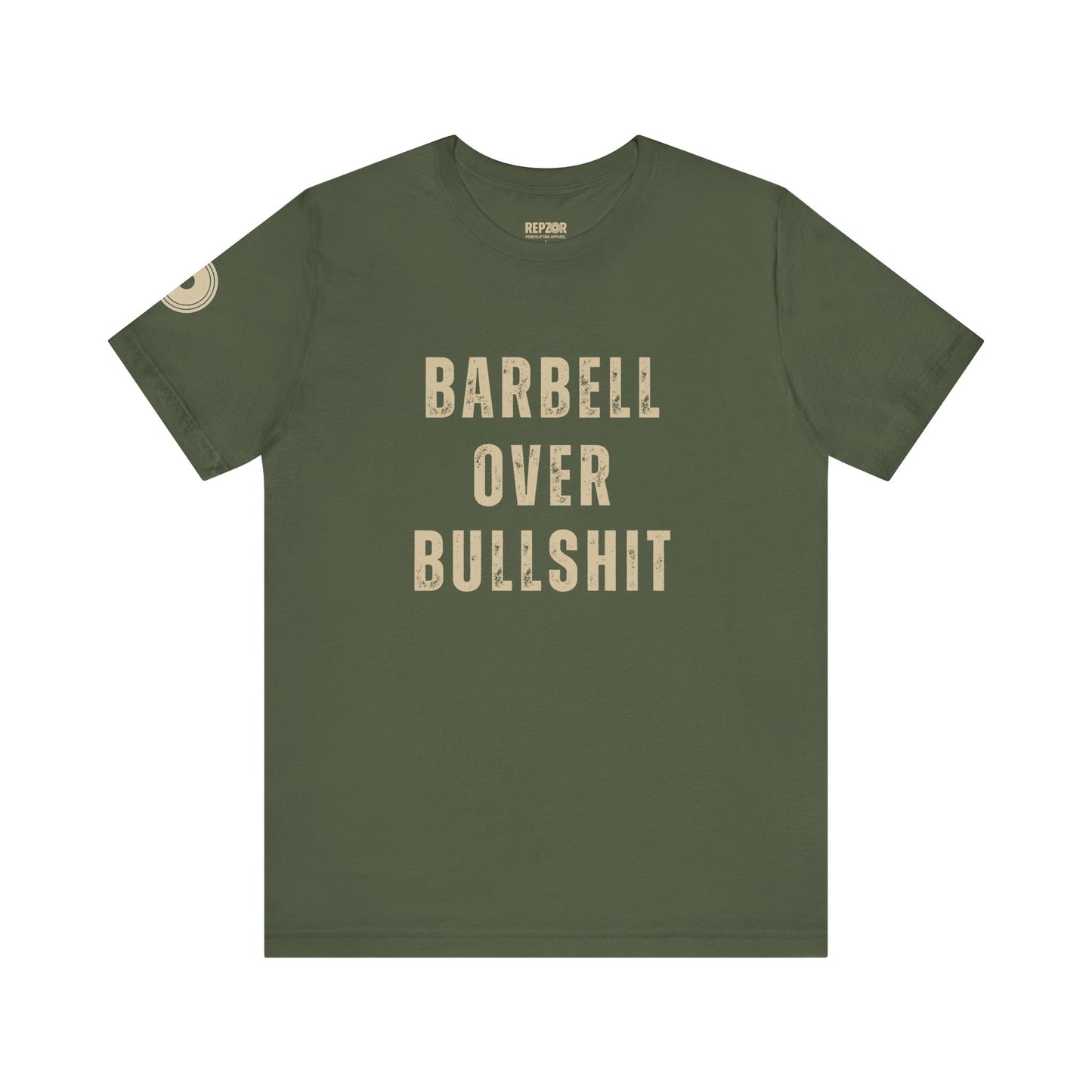 Barbell Over Bullshit green
