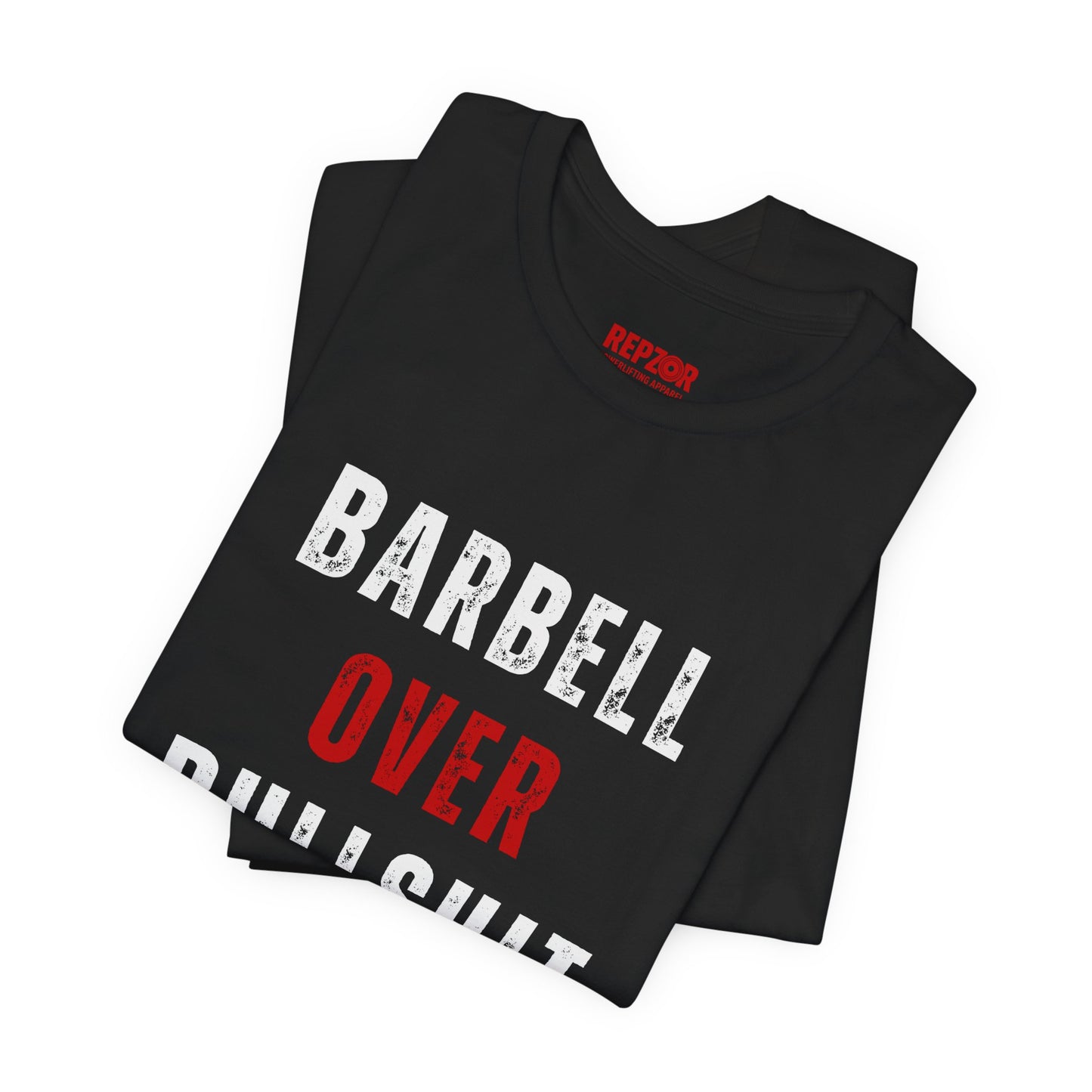 Barbell Over Bullshit black