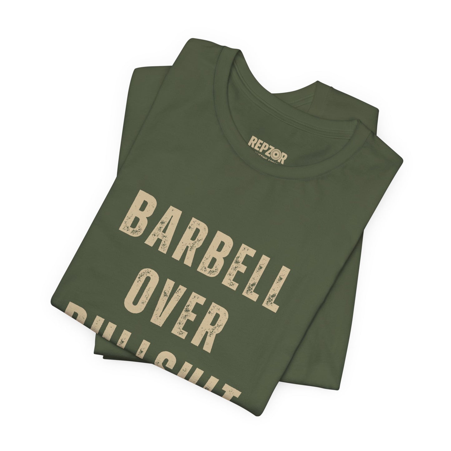 Barbell Over Bullshit green