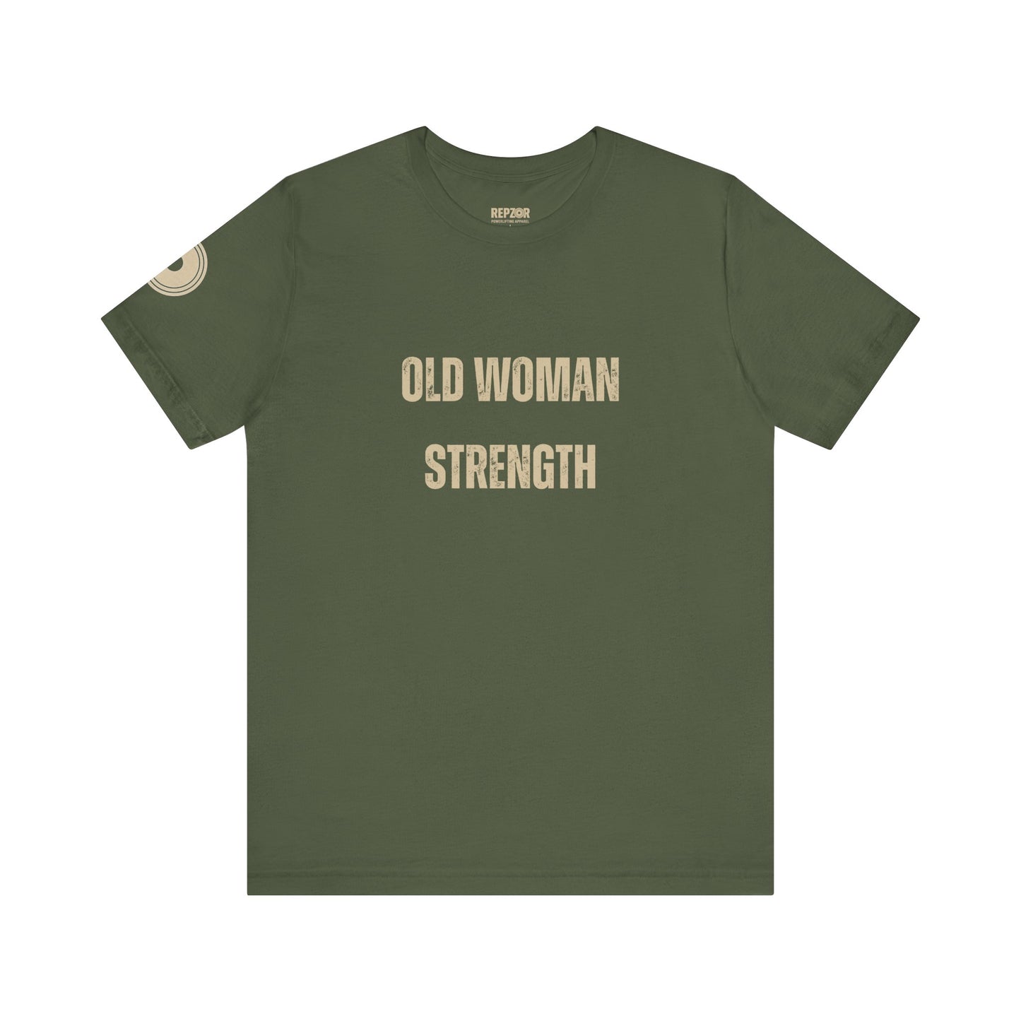 Old Woman Strength Shirt beige