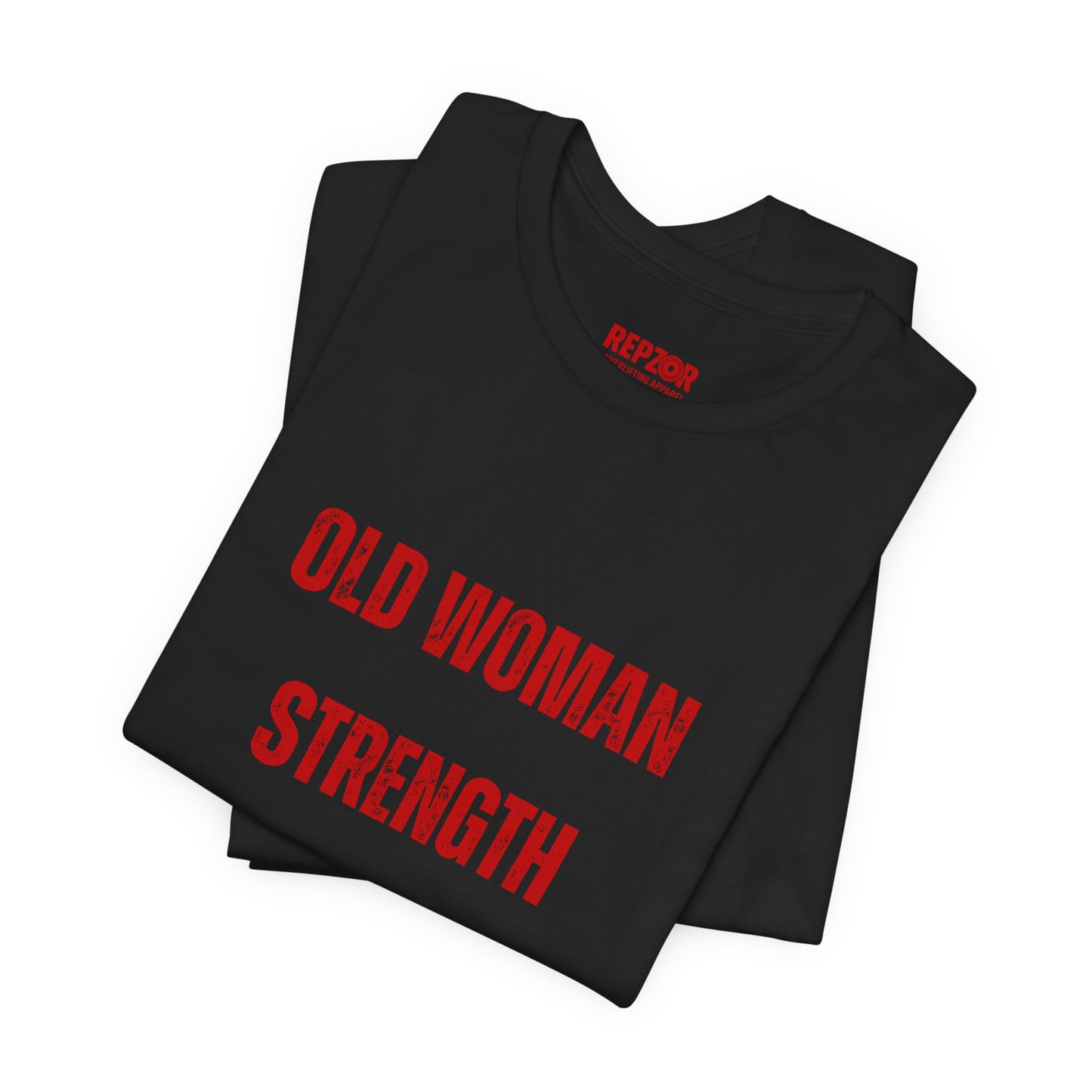 Old Woman Strength black