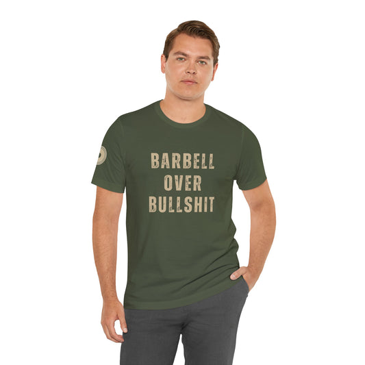 Barbell Over Bullshit green