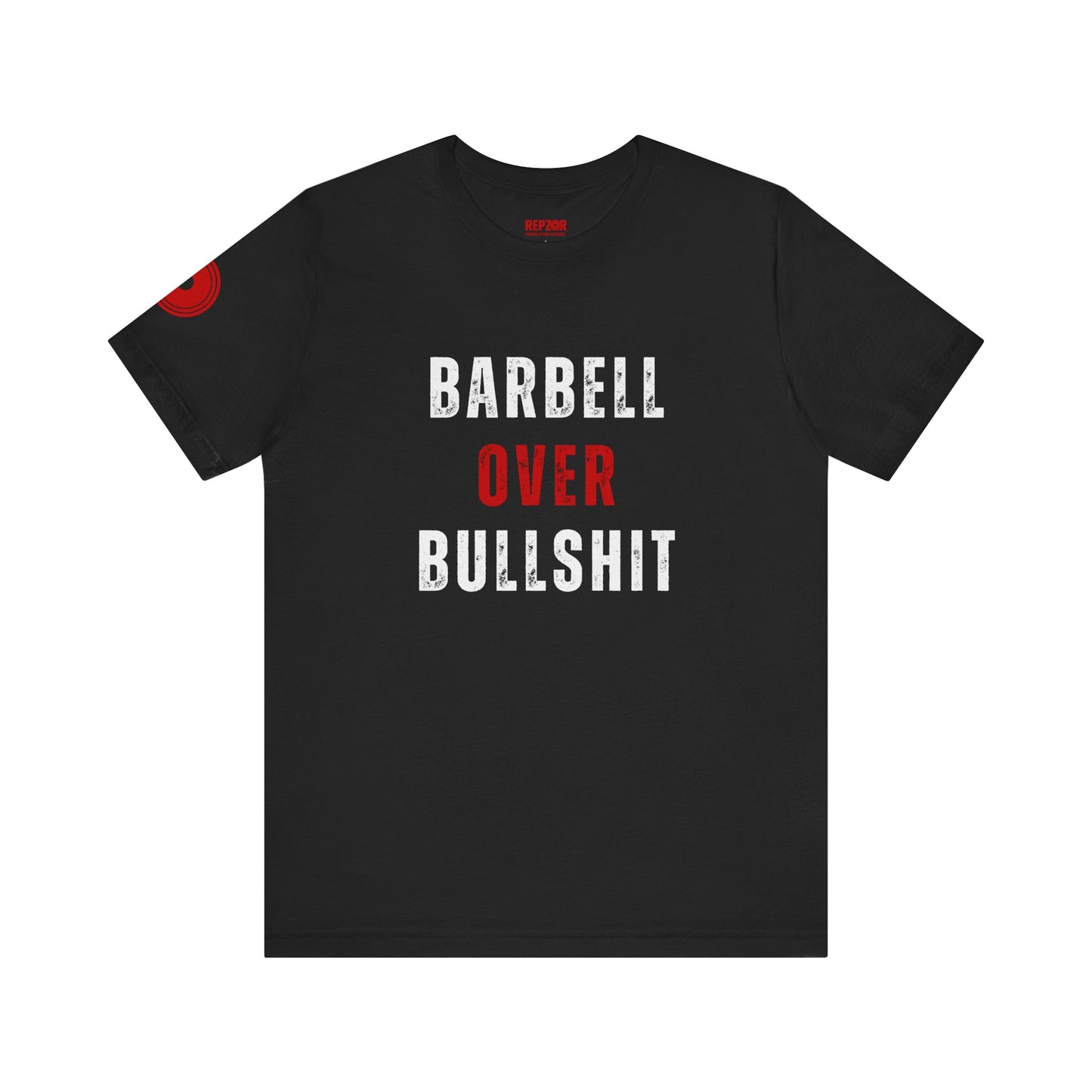 Barbell Over Bullshit black
