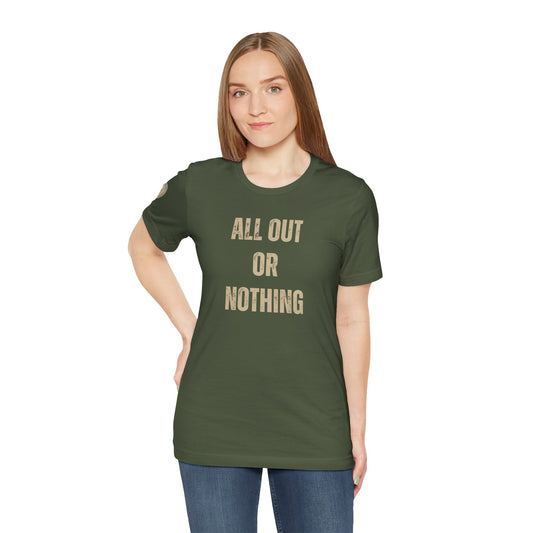 All Out or Nothing green