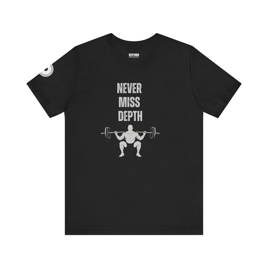 Never Miss Depth black