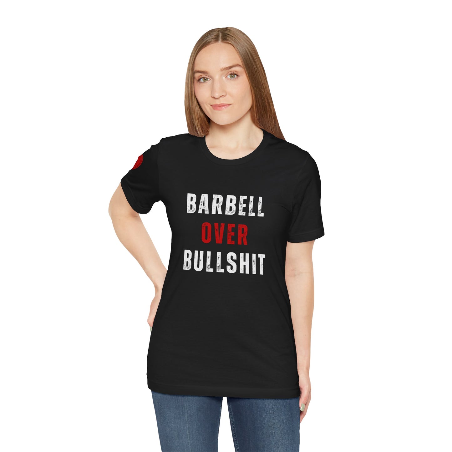 Barbell Over Bullshit black
