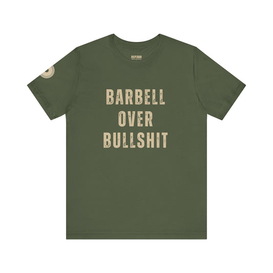 Barbell Over Bullshit green