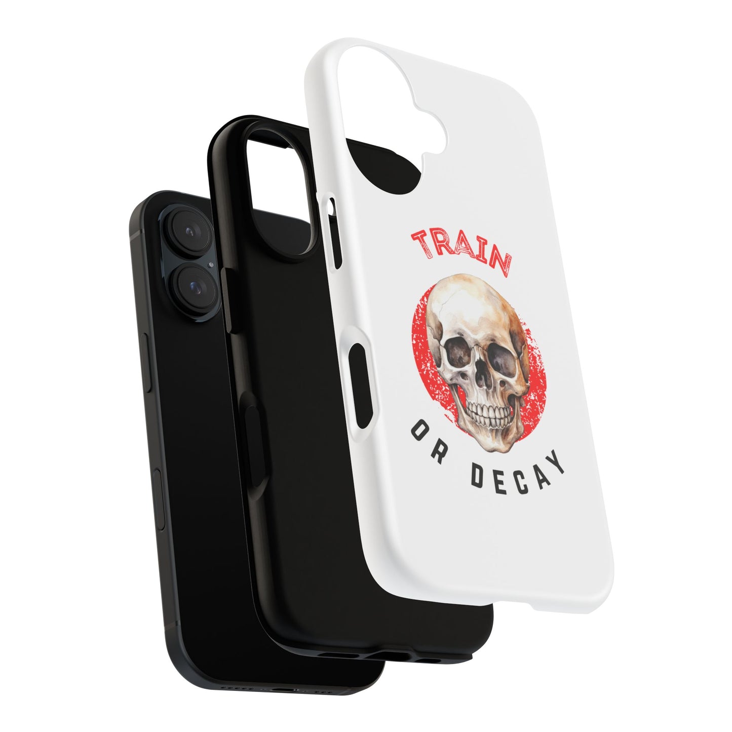 Train or Decay - Skull Phone Case