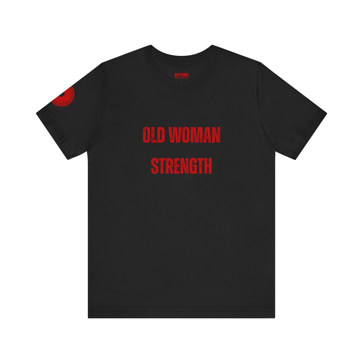 Old Woman Strength black