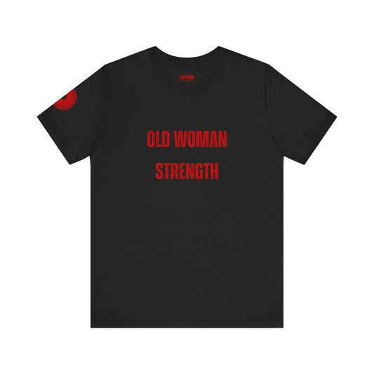 Old Woman Strength black