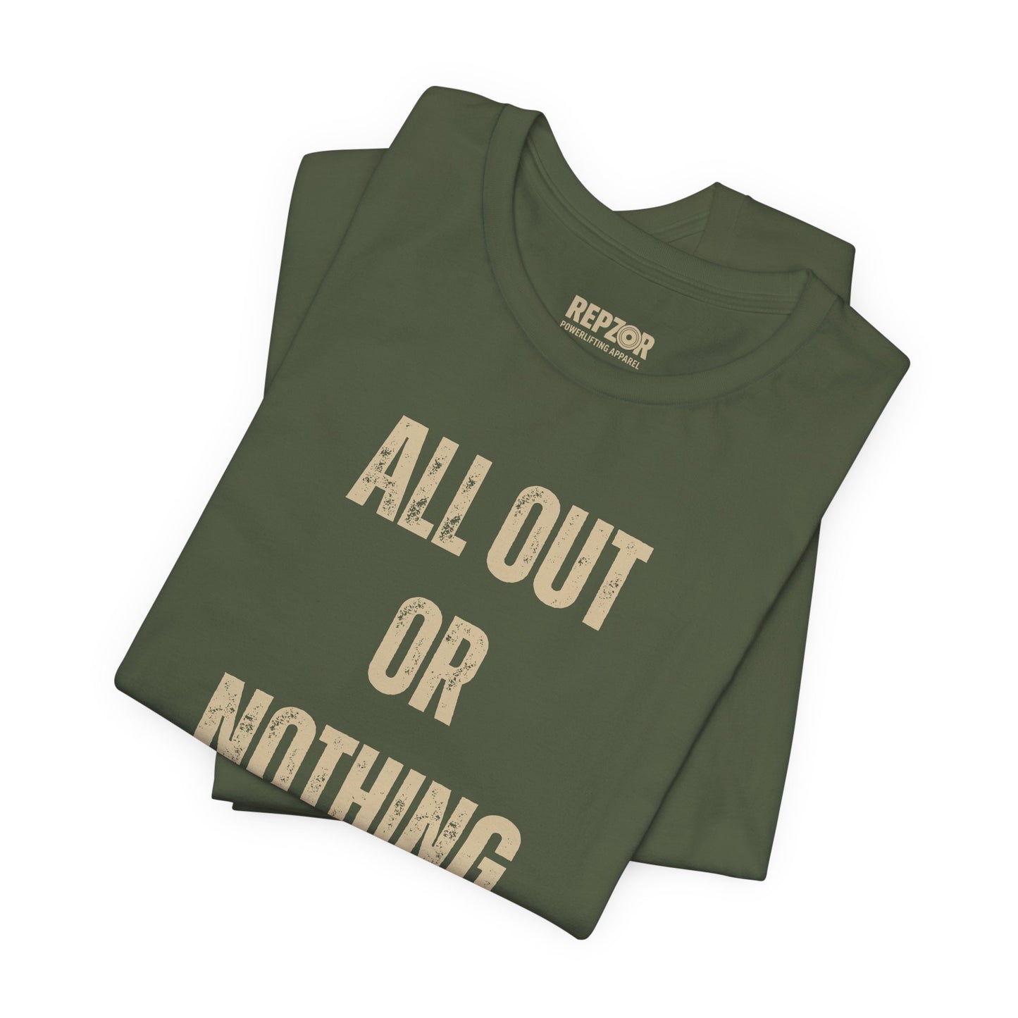 All Out or Nothing green