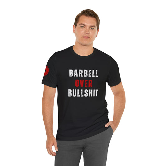Barbell Over Bullshit black