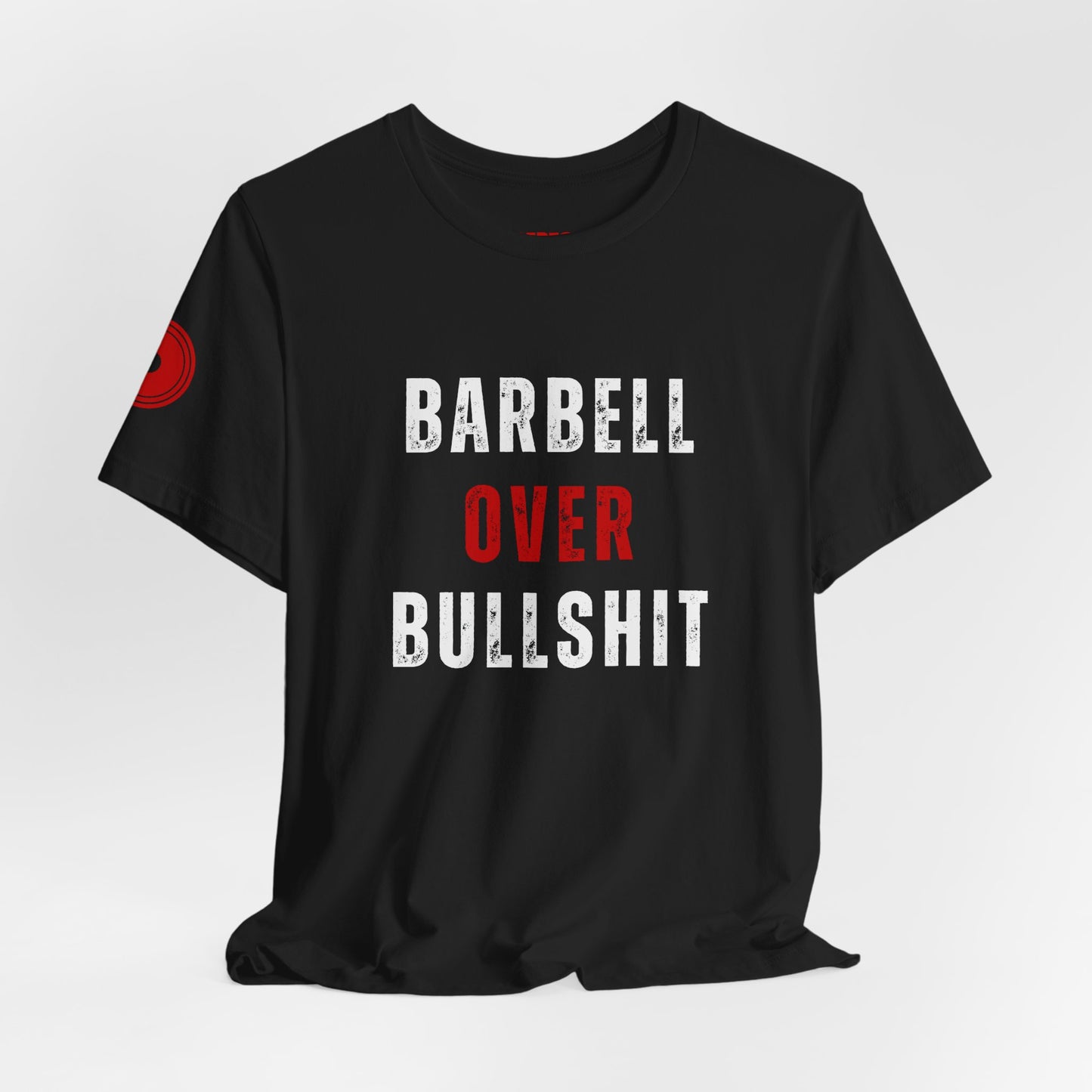 Barbell Over Bullshit black