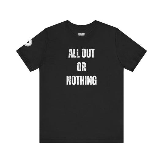 All Out or Nothing black