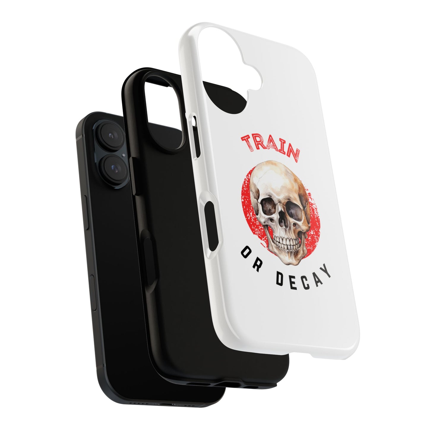 Train or Decay - Skull Phone Case