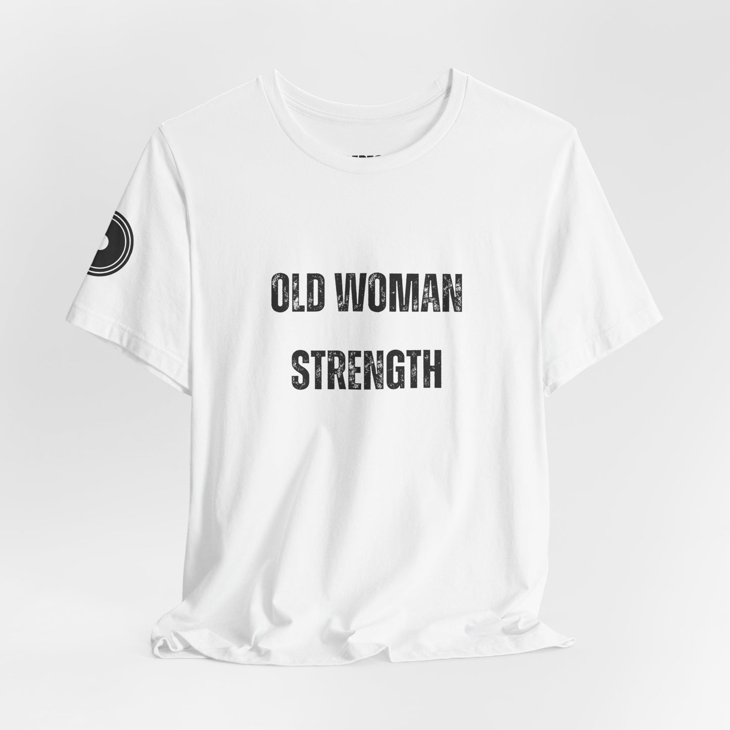 Old Woman Strength white